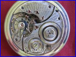 Illinois 60-Hour Bunn Special 21j 16s Montgomery Dial Pocket Watch, 14k WGF Case