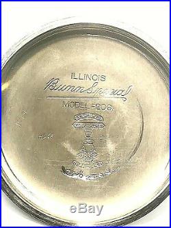 Illinois 60 hour Bunn Special 23 Jewel, 14kt two tone Gold Filled Case