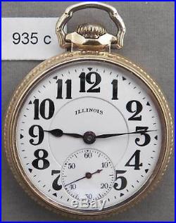 Illinois Bunn Special, 21J, Railroad Pocket Watch, Original Case