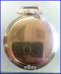 Illinois Bunn Special Elinvar 163A 60 Hour 23j Pocket Watch Case #107
