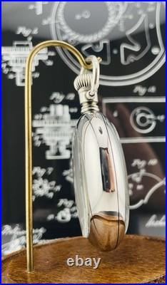 Illinois Bunn Special Pocket Watch 18s 21J in a Swing Out Display Back Case