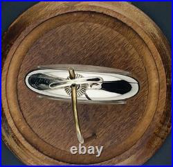 Illinois Bunn Special Pocket Watch 18s 21J in a Swing Out Display Back Case