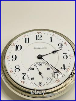 Illinois Burlington 16s 21-Jewel Pocket Watch In A Display Back Case