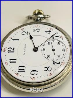 Illinois Burlington 16s 21-Jewel Pocket Watch In A Display Back Case