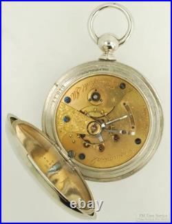 Illinois Columbia vintage pocket watch, 18 size, 11 jewels, heavy WBM case