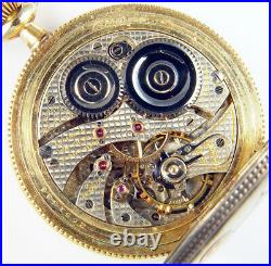 Illinois Grade 410 23 Jewel 12s Very Rare Hunting Case Top Grade Pocket Watch