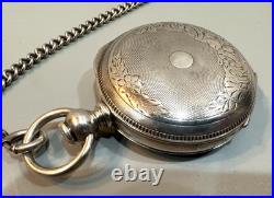Illinois Maison Coin Silver Hunter Case size 18 Pocket Watch, c 1872-73 Ser#4179
