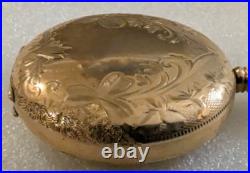 Illinois Pocket Watch 0S 11 Jewels 1907 Diamond in Hunter Case Serial#1601291