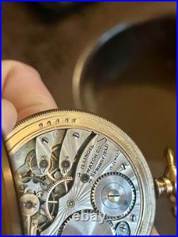 Illinois Pocket Watch 15 Jewels J. Boss Case Serial #2303747 Working
