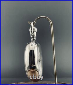 Illinois Pocket Watch 18s Two Tone 17j in a Display Back Case