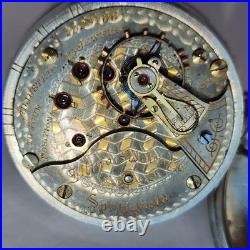 Illinois Pocket Watch #2,529,400 (1913) 18S-17J-ON6L-T4PI No. 65 Grade 65E