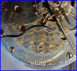 Illinois Pocket Watch #2,529,400 (1913) 18S-17J-ON6L-T4PI No. 65 Grade 65E