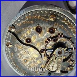 Illinois Pocket Watch #2,529,400 (1913) 18S-17J-ON6L-T4PI No. 65 Grade 65E