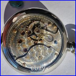 Illinois Pocket Watch #2,529,400 (1913) 18S-17J-ON6L-T4PI No. 65 Grade 65E