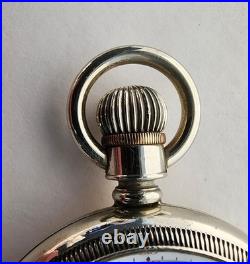 Illinois Pocket Watch #2,529,400 (1913) 18S-17J-ON6L-T4PI No. 65 Grade 65E