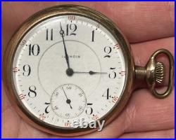 Illinois Pocket Watch Grade 303 15j c. 1912 Dueber GF Case Works Well