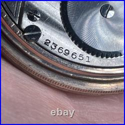Illinois Pocket Watch Grade 303 15j c. 1912 Dueber GF Case Works Well