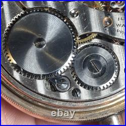 Illinois Pocket Watch Grade 303 15j c. 1912 Dueber GF Case Works Well
