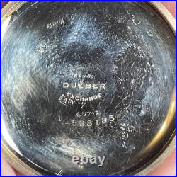 Illinois Pocket Watch Grade 303 15j c. 1912 Dueber GF Case Works Well
