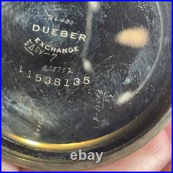 Illinois Pocket Watch Grade 303 15j c. 1912 Dueber GF Case Works Well