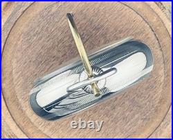 Illinois Pocket Watch Two Tone 18s 17 Jewels Display Back Case