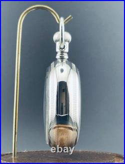 Illinois Pocket Watch Two Tone 18s 17 Jewels Display Back Case