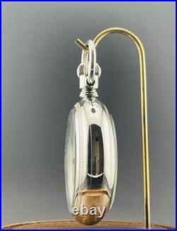 Illinois Pocket Watch Two Tone 18s 21jewels Display Back Case