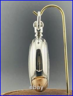 Illinois Pocket Watch Two Tone 18s 21jewels Display Back Case