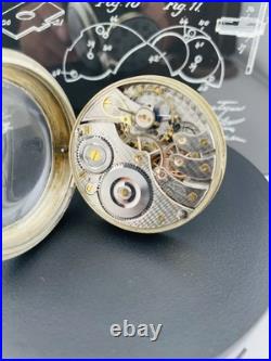 Illinois Stewart Special 16s Pocket Watch 19 J in a Swing Out Display Back Case