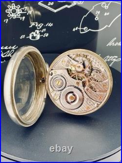 Illinois Stewart Special 16s Pocket Watch 19 J in a Swing Out Display Back Case