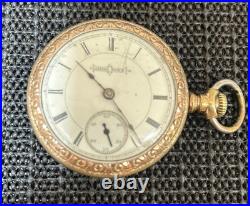 Illinois Watch Co Model 2 Grade 98 18s 11j Gold Filled 20 Year Case 1888 Prod