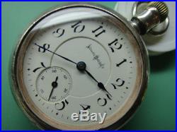 Illinois two-tone 21 Ruby Jewels 18S Bunn Special silver-cased pocket watch, GRO