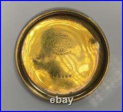 Illlinois Watch Case Co Elgin Tivoli 14k Gold Filled Pocket Watch Case 43mm