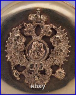 Imperial Russian H. Moser/Tobias Pocket Watch Tsar Nicholas Monogram Gilt Case