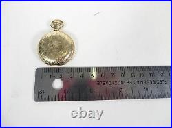 JAS BOSS 14K GF Pocket Watch Case Size 00 (2/0) Gold Filled Keystone