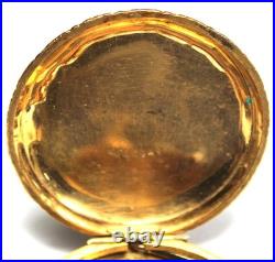 J Boss 50mm EMPTY Gold Filled Hunter Pocket Watch CASE ONLY
