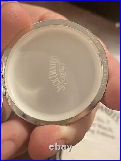 Jack Daniel's. 925 Silver Pocket Watch Limited Rare Case Sterling Silver NEW