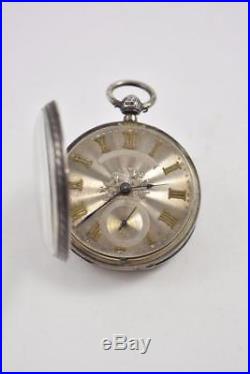 John Forrest Silver & Gold Cased Fusee Pocket Watch