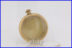 KEYSTONE J. BOSS 14k GOLD FILLED POCKET WATCH CASE 44.4mm (M3)