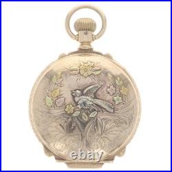 Keystone Victorian Hunter Pocket Watch Case Men's Gold Filled Antique Parts