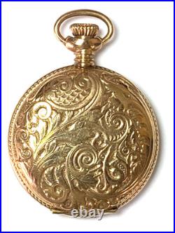 Knickerbocker NY Size 3/0 20yr Gold Filled Hunters Case Pocket Watch Not Running