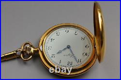 LONGINES Pocket Watch 5108 878 Gold Stainless Case White Dial MT From JAPAN Y290