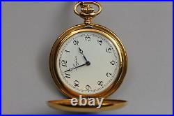 LONGINES Pocket Watch 5108 878 Gold Stainless Case White Dial MT From JAPAN Y290