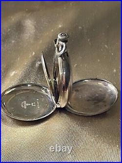 Ladies 128-year-old Waltham Pocket Watch Fancy 17 Jewel 20 Year Case