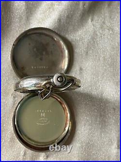 Ladies 128-year-old Waltham Pocket Watch Fancy 17 Jewel 20 Year Case