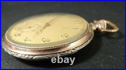Langendorf Watch Company (L. W. C) 0.800 Silver Case Vintage Pocket Watch