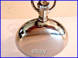 Large 18SZ-Elgin Pocket Watch-HH Taylor -in Monster Case, 15 Jewel- Runs Great