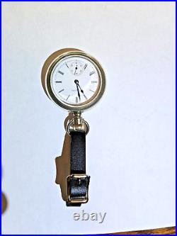 Large 18SZ Elgin Pocket Watch-in 58.5mm Case. Serviced-17J GM Wheeler, 1907