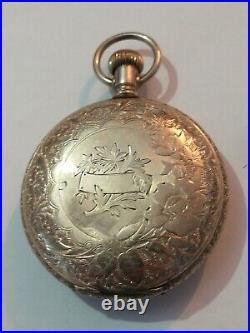 Large 18 Size Gold Filled Pocket Watch Case Only Parts Or Repair