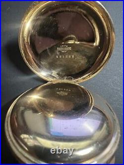 Large 1911 Elgin 18S 17J GF Hunter Case Fancy Engraved Pocket Watch